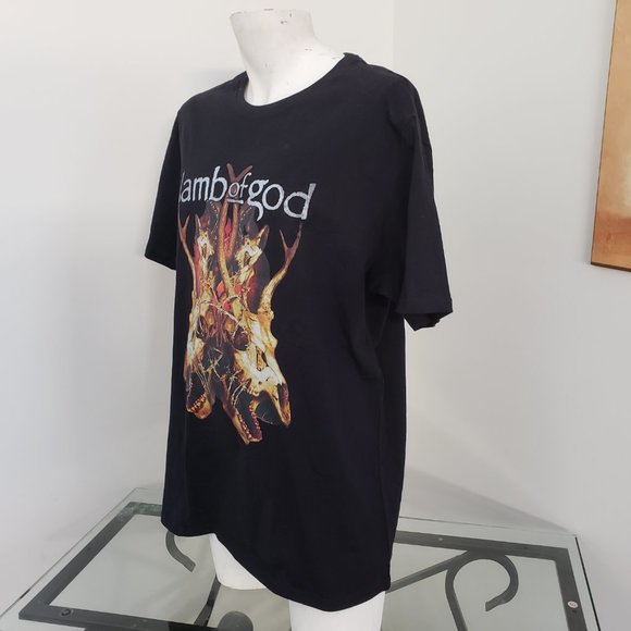 NWOT Lamb of God Short Sleeve T-Shirt Size XXL - Picture 6 of 8